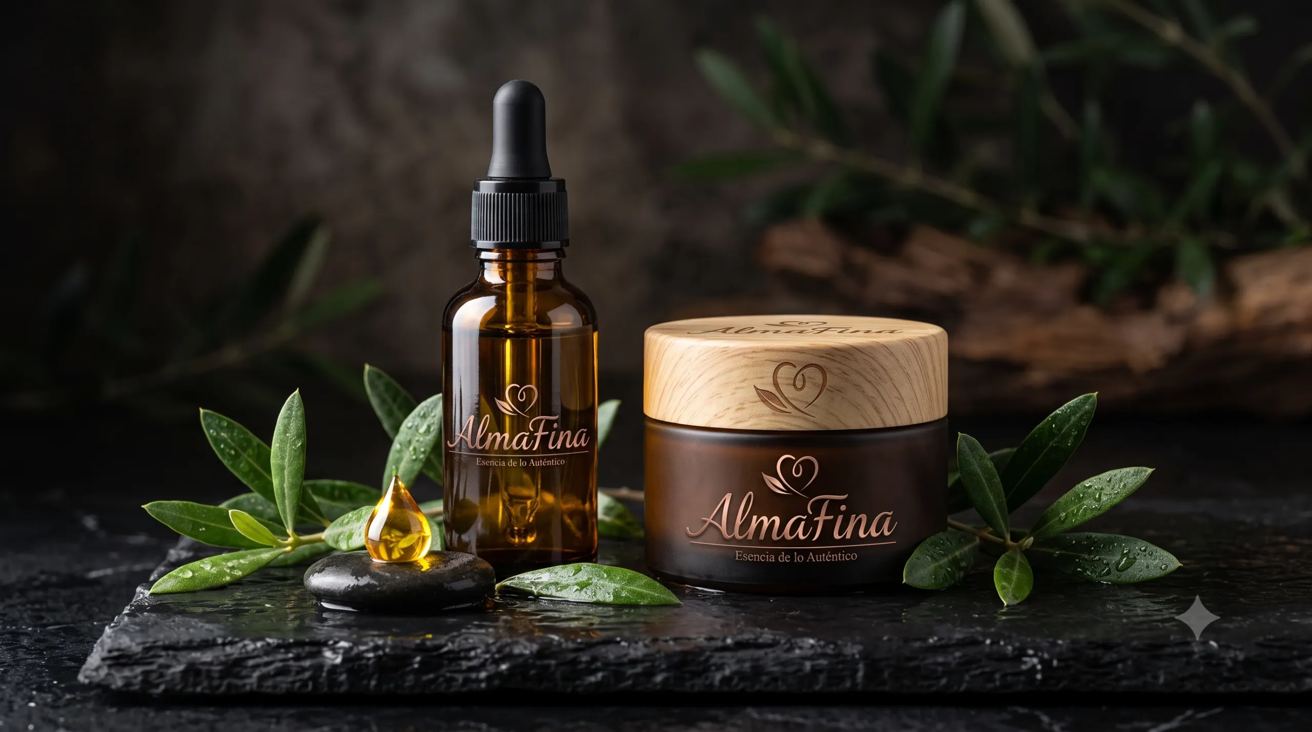 Cosmética de Aceite de Oliva AlmaFina