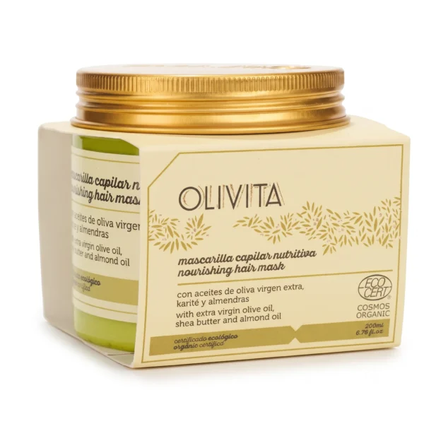 Mascarilla capilar Olivita ecológica con AOVE y karité