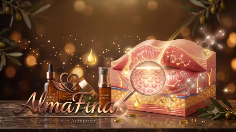 Ritual de cuidado labial con AOVE